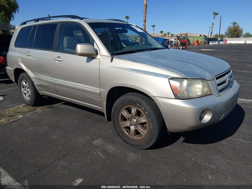 2007 TOYOTA HIGHLANDER SPORT UTILITY VEHICLE 3.3L V-6 DOHC, VVT, 215HP