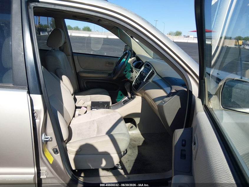 2007 TOYOTA HIGHLANDER SPORT UTILITY VEHICLE 3.3L V-6 DOHC, VVT, 215HP