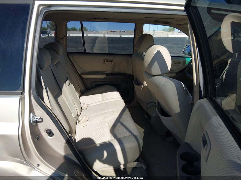 2007 TOYOTA HIGHLANDER SPORT UTILITY VEHICLE 3.3L V-6 DOHC, VVT, 215HP