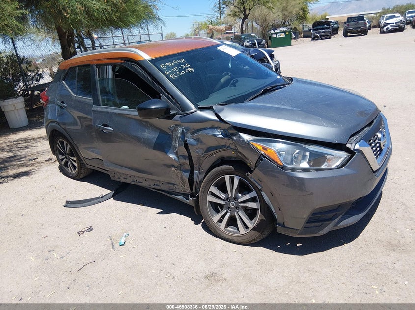 Vin: 3n1cp5cuxkl535849, lot: 46006552, nissan kicks sv 20191