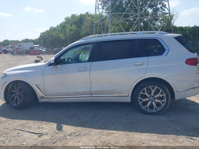 2022 BMW X7 xDrive40I VIN: 5UXCW2C09N9L58976 Lot: 45508349