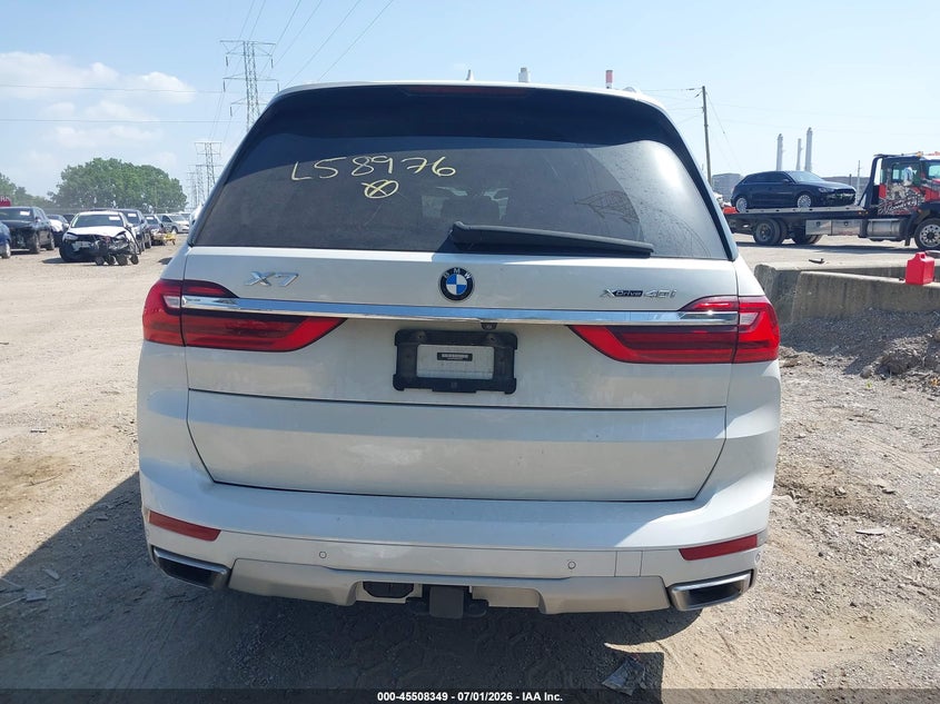 2022 BMW X7 xDrive40I VIN: 5UXCW2C09N9L58976 Lot: 45508349
