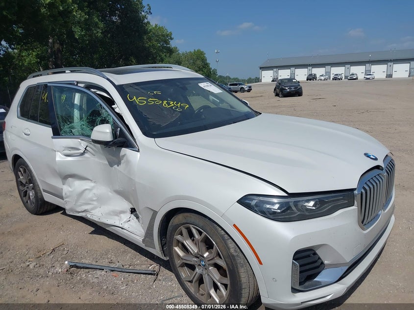 2022 BMW X7 xDrive40I VIN: 5UXCW2C09N9L58976 Lot: 45508349