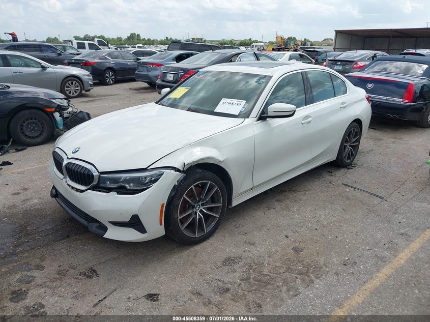 Vin: 3mw5r7j00l8b03669, lot: 46006575, bmw 330i xdrive 20202
