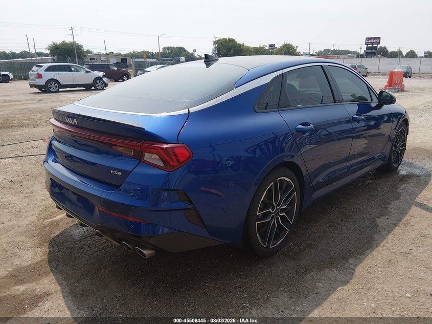 Vin: 5xxg44j83pg182011, lot: 46006661, kia k5 gt 20234