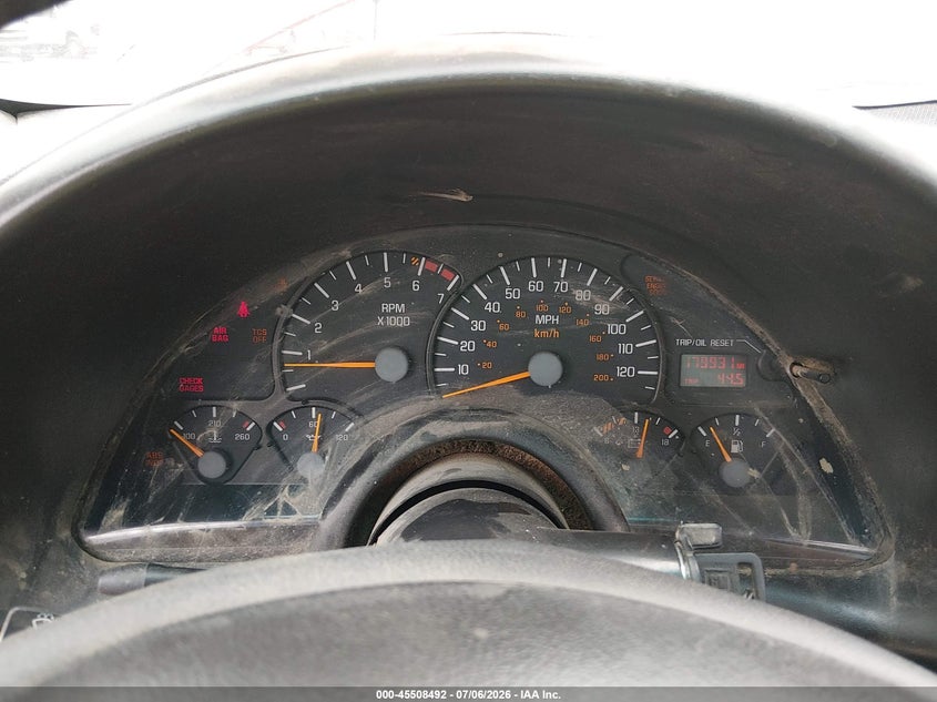 1999 Pontiac Firebird VIN: 2G2FS22K2X2225810 Lot: 45508492