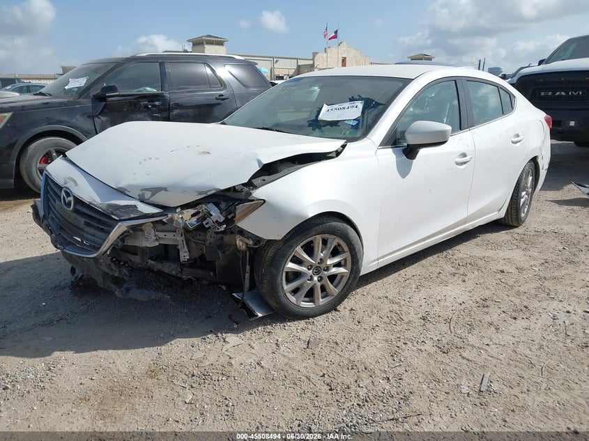 Vin: 3mzbm1v73em104458, lot: 46006710, mazda mazda3 i touring 20142