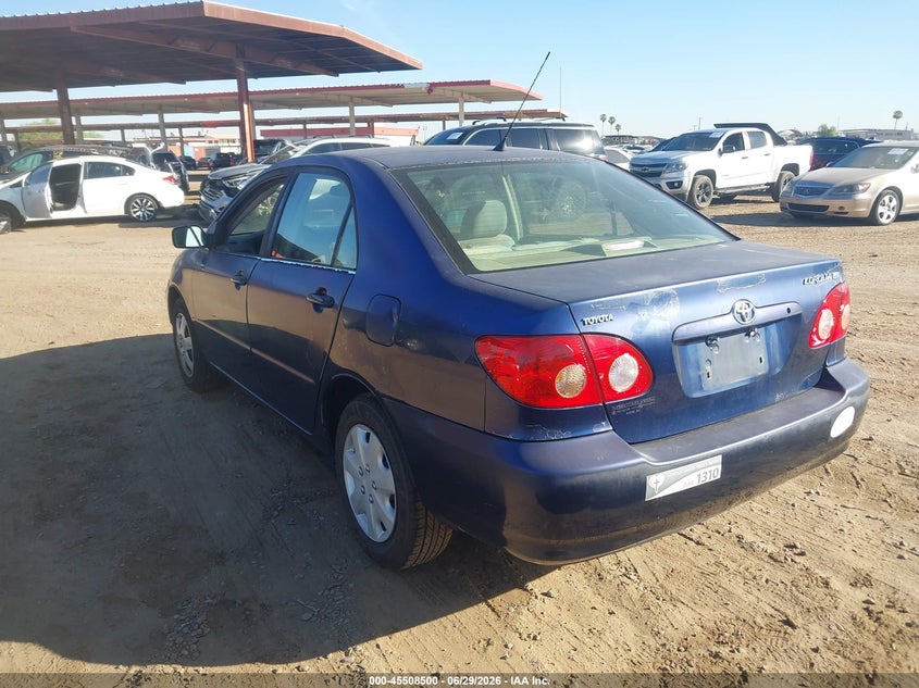 2006 TOYOTA COROLLA VIN JTDBR32E960099371 nuotrauka 3