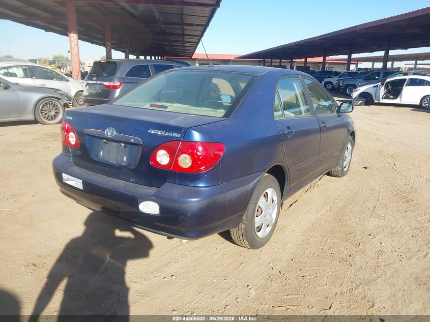 2006 TOYOTA COROLLA VIN JTDBR32E960099371 nuotrauka 4