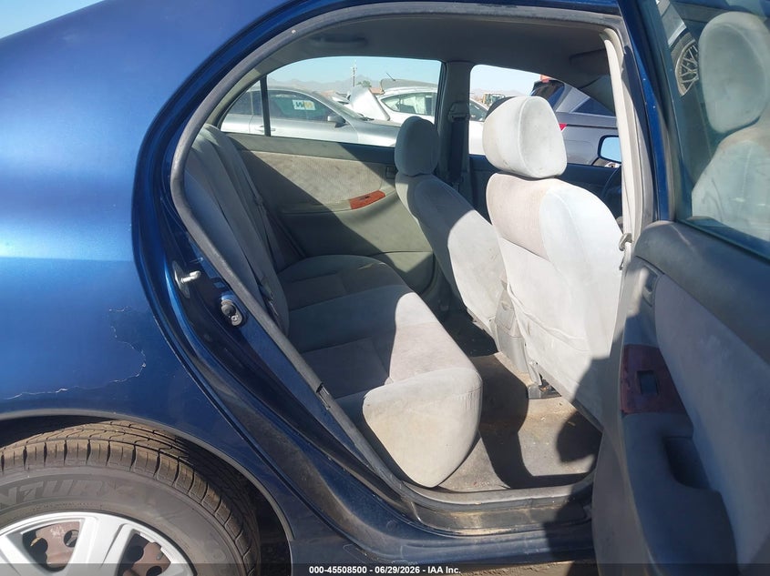 2006 TOYOTA COROLLA VIN JTDBR32E960099371 nuotrauka 8
