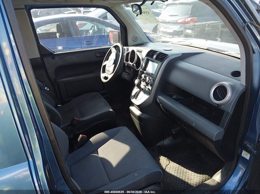 2008 HONDA ELEMENT SPORT UTILITY VEHICLE 2.4L I-4 DOHC, VVT, 166HP
