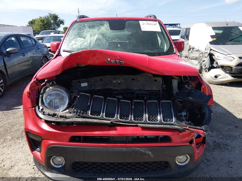 2020 Jeep Renegade Latitude Fwd VIN: ZACNJABB4LPL91995 Lot: 45508541