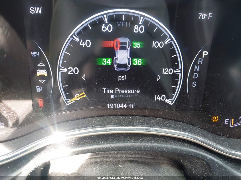 2015 Jeep Grand Cherokee Laredo VIN: 1C4RJFAG7FC627630 Lot: 45508544