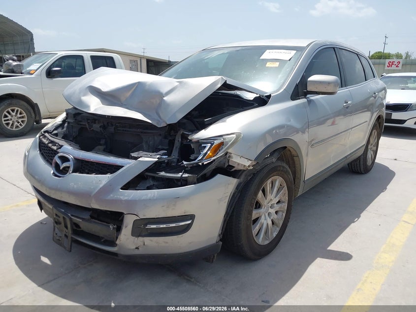 2008 Mazda CX-9, Front End, IAAI, VIN JM3TB28A580146476 — photo 2