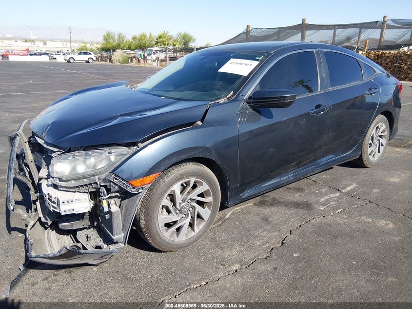 2017 Honda Civic Ex 19XFC2F7XHE070755 photo 1