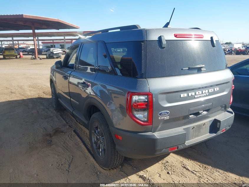 2022 FORD BRONCO SPORT SPORT UTILITY VEHICLE 1.5L I-3 DI, DOHC, VVT, TURBO, 181HP