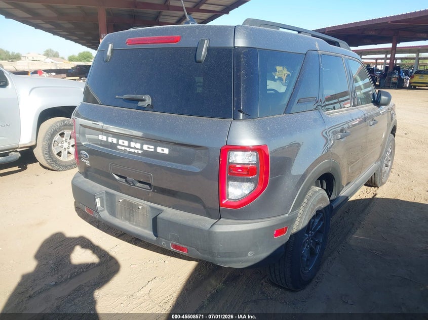 2022 FORD BRONCO SPORT SPORT UTILITY VEHICLE 1.5L I-3 DI, DOHC, VVT, TURBO, 181HP