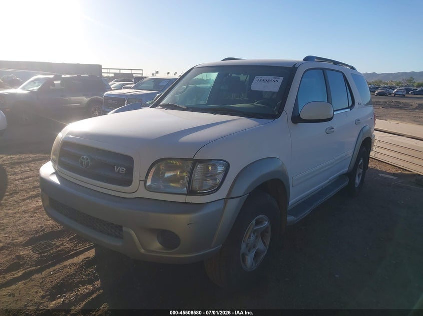 2001 Toyota Sequoia Sr5 V8 5TDZT34A01S052830 photo 1