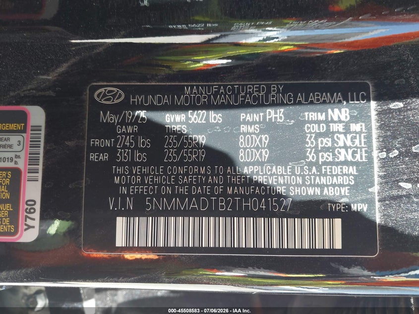 2026 Genesis Gv70 2.5T Select VIN: 5NMMADTB2TH041527 Lot: 45508583