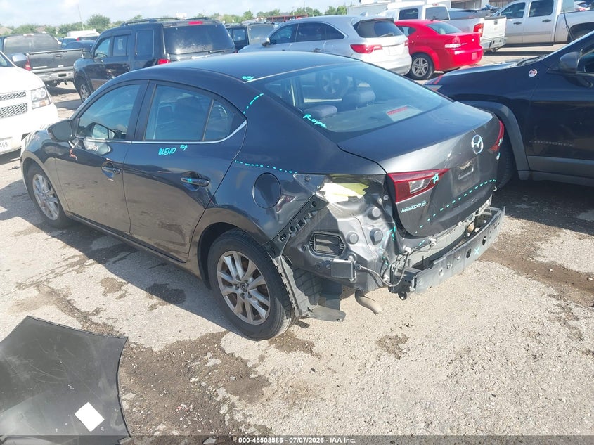 Vin: jm1bm1u70g1309532, lot: 46006802, mazda mazda3 i sport 20163