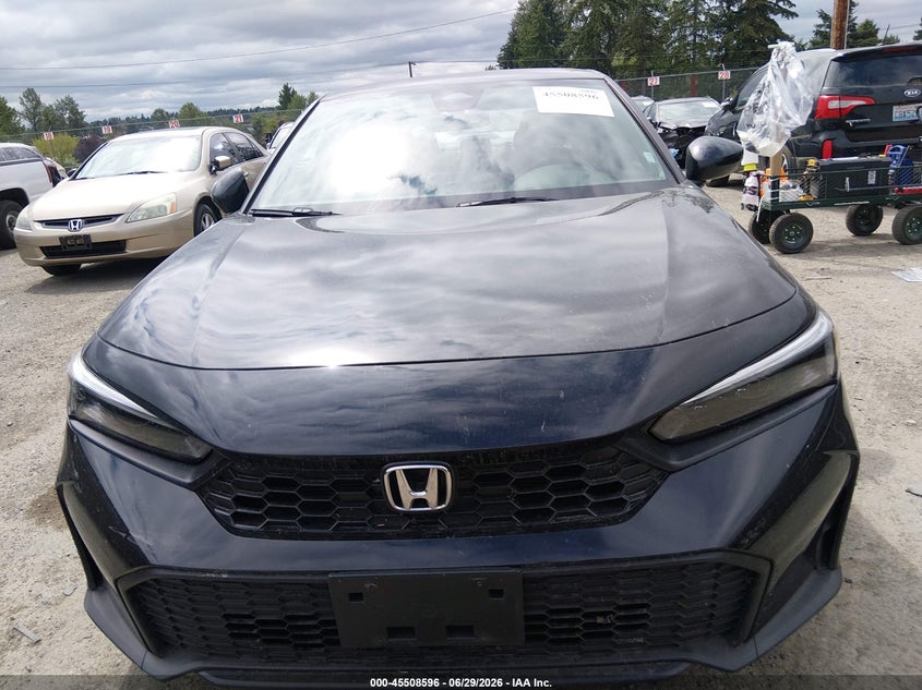 2025 HONDA CIVIC SEDAN 2.0L I-4 DI, DOHC, VVT, 150HP