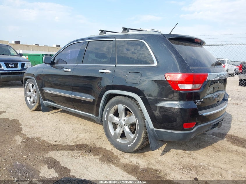 Vin: 1j4rr6gg1bc655136, lot: 46006819, jeep grand cherokee overland 20113