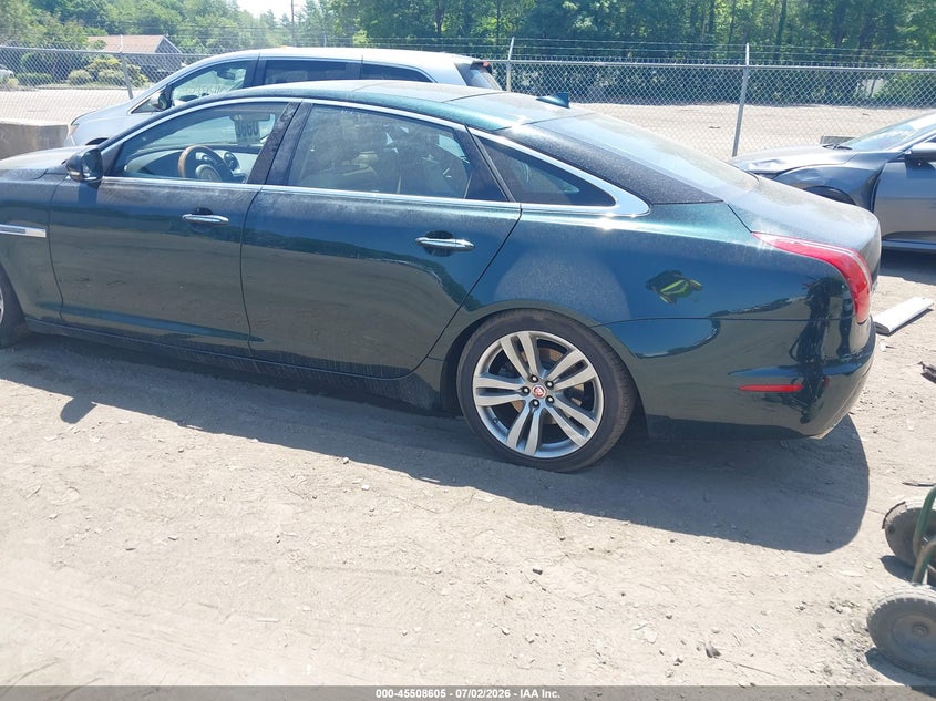 Vin: sajwj2gd2d8v50109, lot: 46006821, jaguar xj xjl portfolio 20133