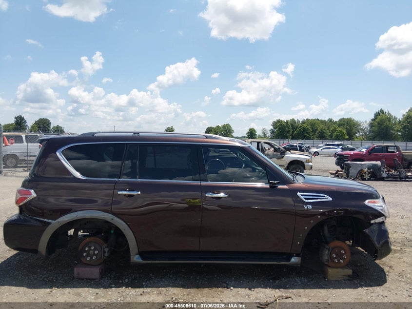 2018 Nissan Armada Sv VIN: JN8AY2ND1J9055711 Lot: 45508610