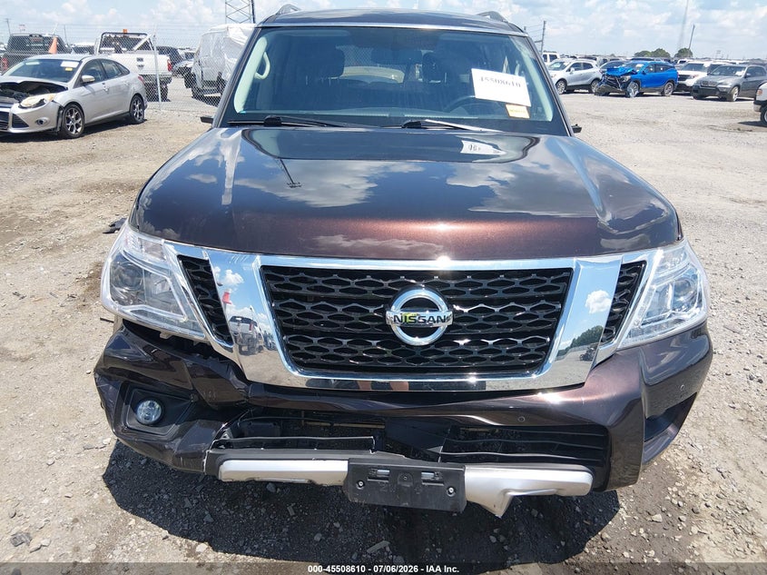 2018 Nissan Armada Sv VIN: JN8AY2ND1J9055711 Lot: 45508610