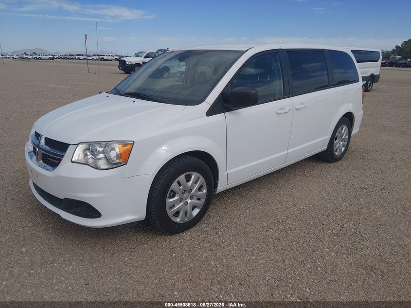 2018 Dodge Caravan, Обычный износ, IAAI, VIN 2C4RDGBG0JR312986 — фото 2