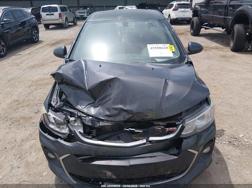 2017 Chevrolet Sonic Lt Auto VIN: 1G1JD6SH6H4116668 Lot: 45508620