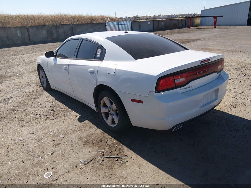 Vin: 2c3cdxhg3ch302964, lot: 46006845, dodge charger sxt 20123