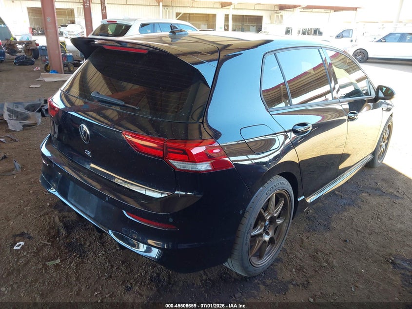 2022 VOLKSWAGEN GOLF R auction photo 4