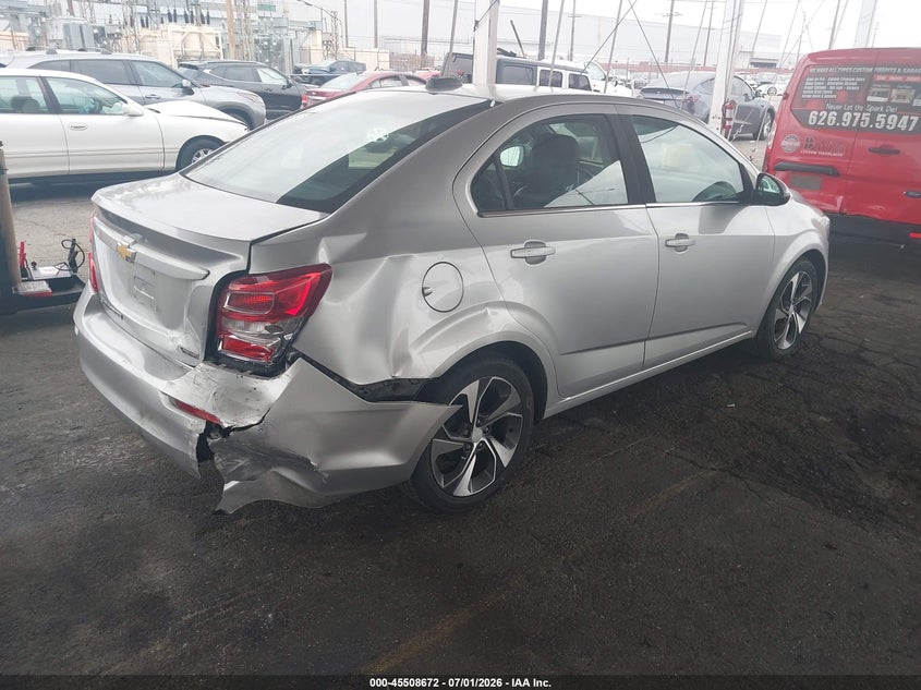 2017 CHEVROLET SONIC VIN 1G1JF5SB4H4134358 nuotrauka 4