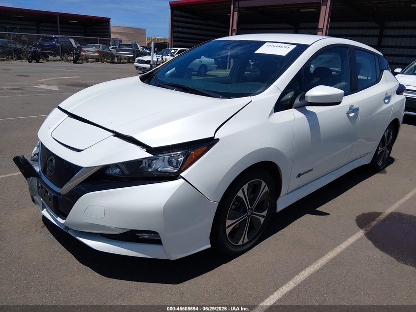 Vin: 1n4az1cp3jc305524, lot: 46006910, nissan leaf sv 20182