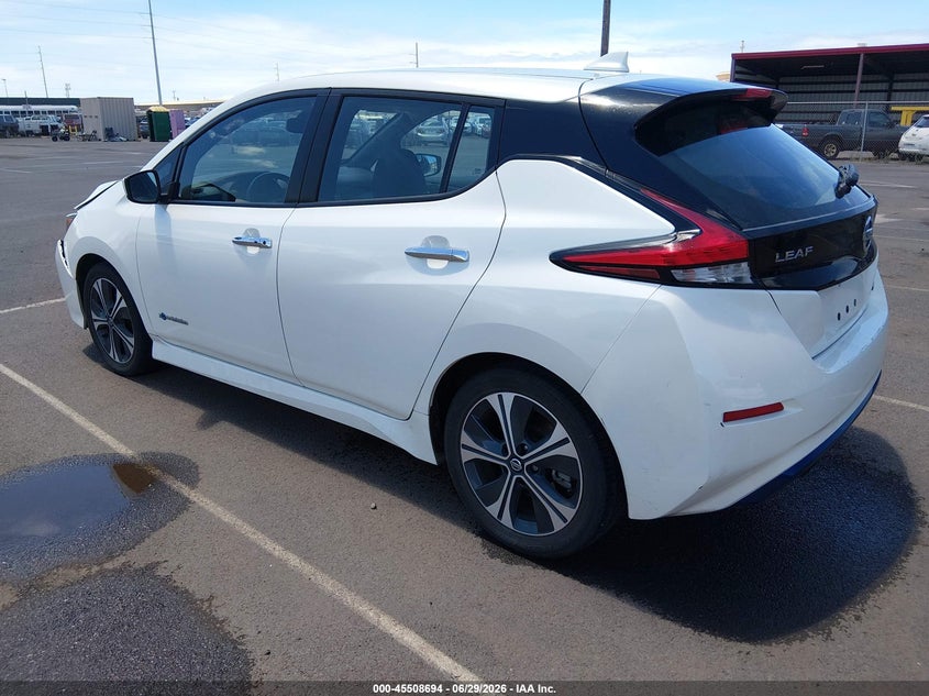 Vin: 1n4az1cp3jc305524, lot: 46006910, nissan leaf sv 20183