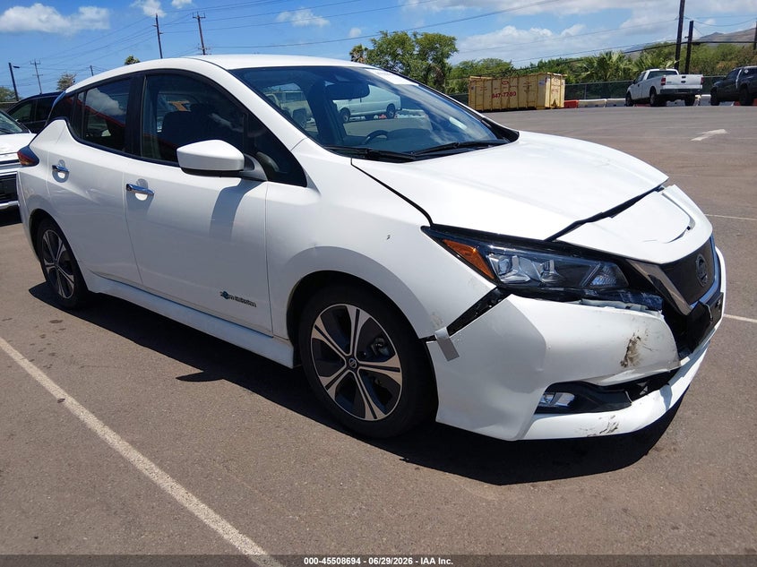2018 NISSAN LEAF auction photo 1