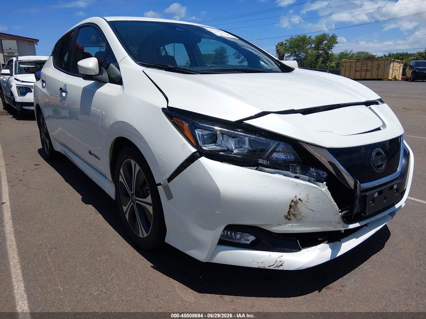 2018 NISSAN LEAF auction photo 6