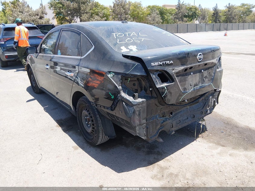 2015 NISSAN SENTRA auction photo 3