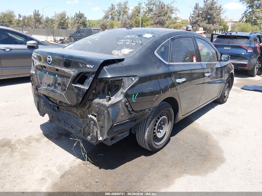 2015 NISSAN SENTRA auction photo 4