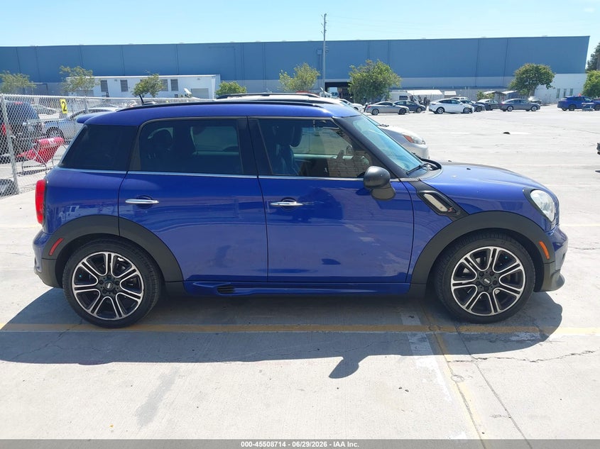 2015 Mini Countryman Cooper S VIN: WMWZC3C58FWT03649 Lot: 45508714