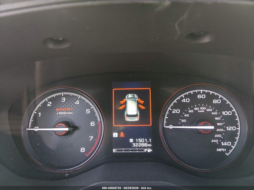 2022 SUBARU FORESTER auction photo 7