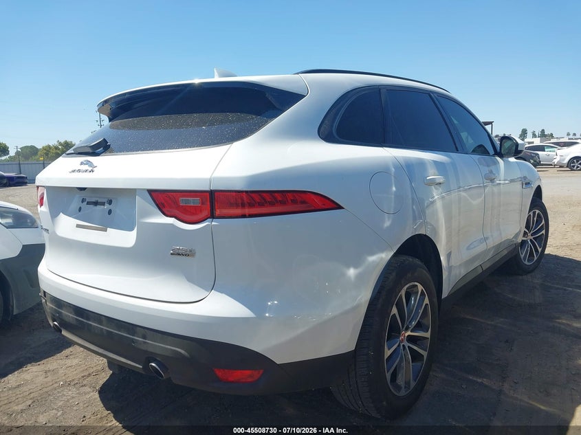 Vin: sadcj2fx1ja255671, lot: 46006946, jaguar f-pace 25t premium 20184