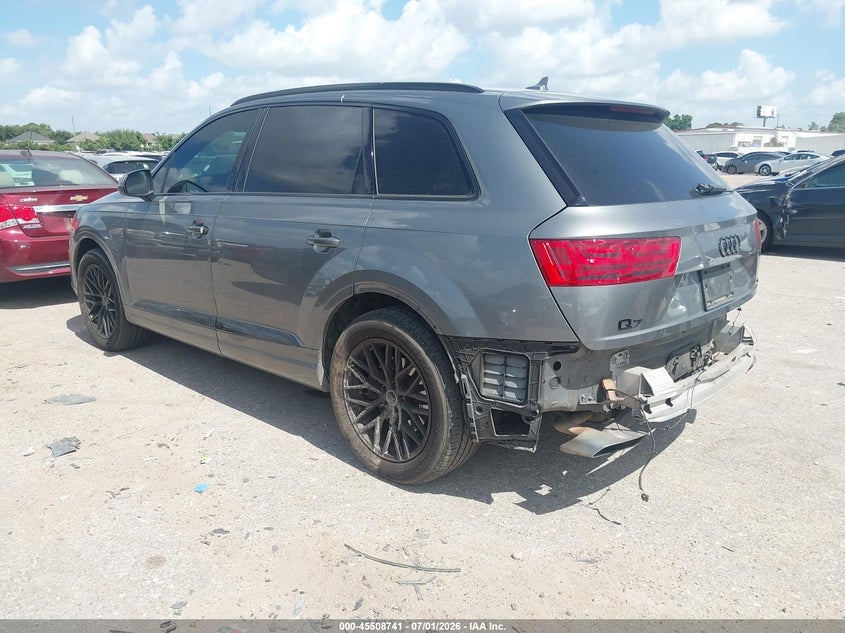 Vin: wa1lhaf74hd044761, lot: 46006957, audi q7 2.0t premium 20173