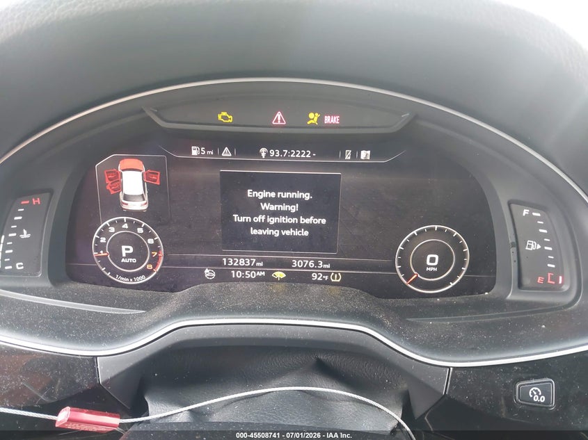 2017 Audi Q7 2.0T Premium VIN: WA1LHAF74HD044761 Lot: 45508741