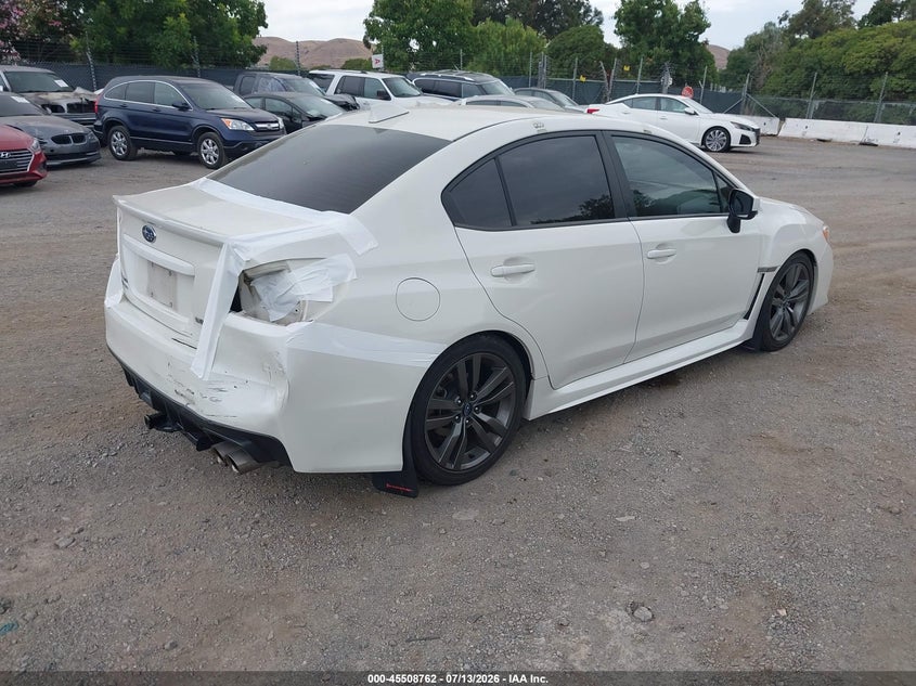 Vin: jf1va1e62g9827189, lot: 46006978, subaru wrx premium 20164
