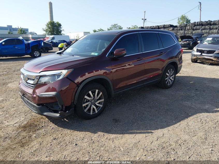 2021 HONDA PILOT auction photo 2