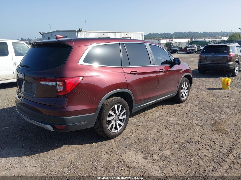 2021 HONDA PILOT auction photo 4