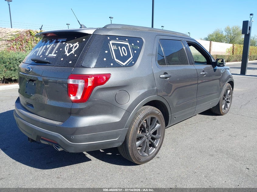 Vin: 1fm5k7d82jga25771, lot: 46006997, ford explorer xlt 20184