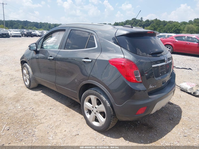 Vin: kl4cjasb2gb703784, lot: 46007004, buick encore 20163